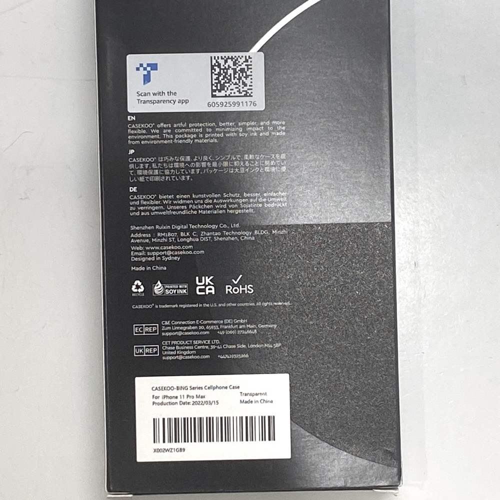 Brand New iPhone 11 Pro Max clear case - Picture 2 of 2